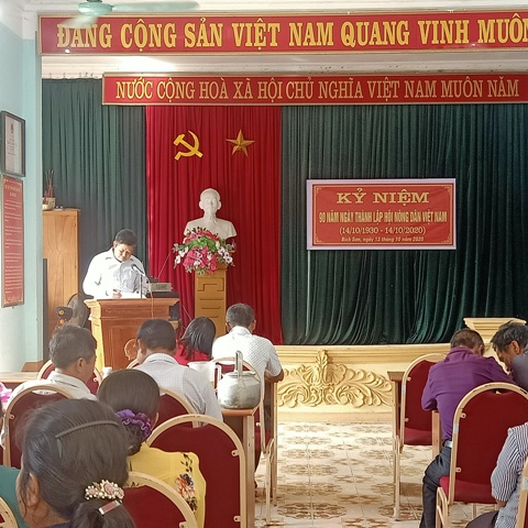 Lễ kỷ niệm 90 năm ngày thành lập Hội Nông Dân Việt Nam 14/10/1930 - 14/10/2020