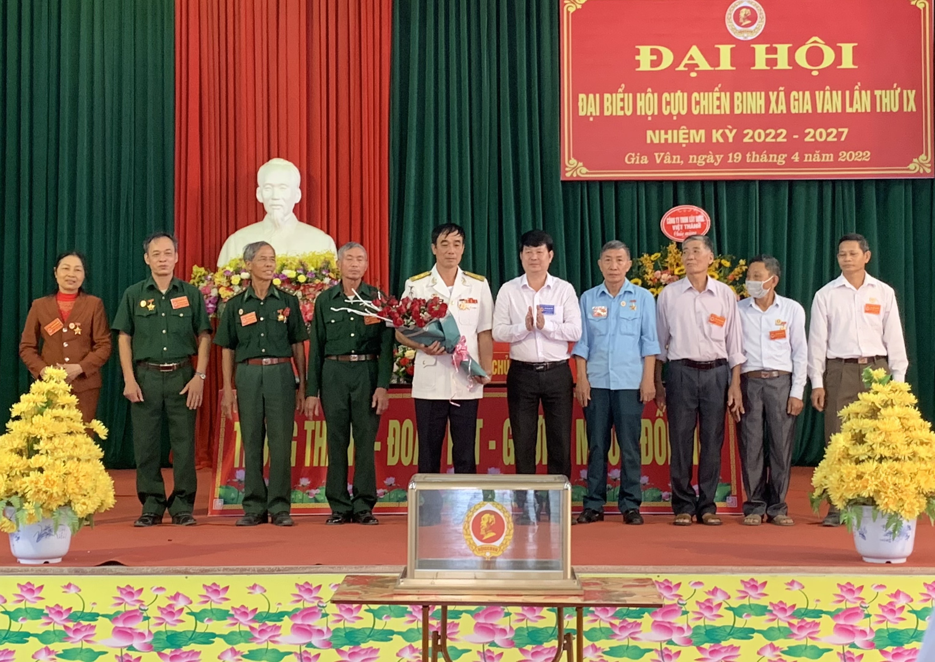 Đại hội đại biểu hội cựu chiến binh xã Gia Vân lần thứ IX Nhiệm kỳ 2022- 2027 lần thứ IX Nhiệm kỳ 2022- 2027